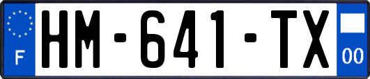 HM-641-TX