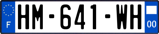 HM-641-WH