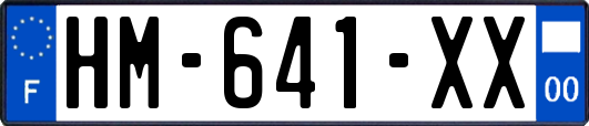HM-641-XX
