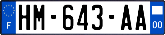 HM-643-AA