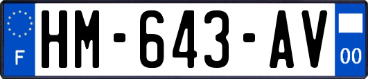 HM-643-AV