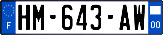 HM-643-AW