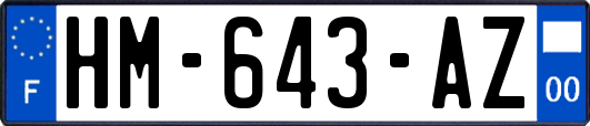 HM-643-AZ
