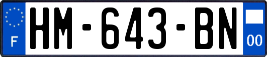 HM-643-BN
