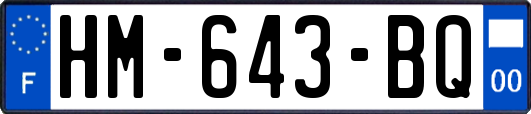 HM-643-BQ