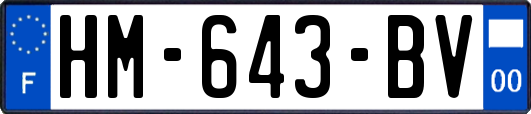 HM-643-BV