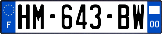 HM-643-BW
