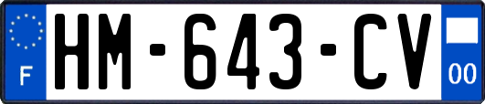 HM-643-CV