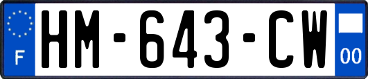 HM-643-CW
