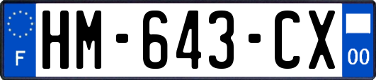 HM-643-CX