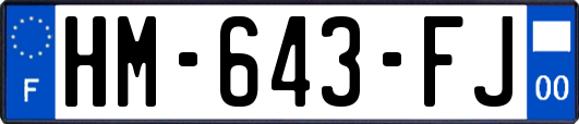 HM-643-FJ