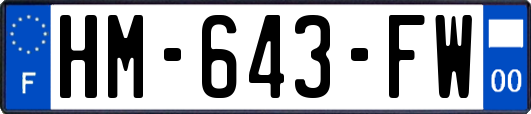 HM-643-FW