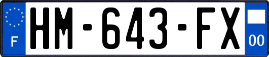 HM-643-FX