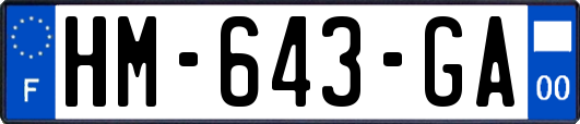 HM-643-GA