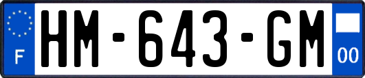 HM-643-GM