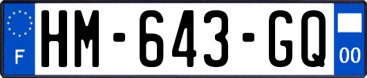 HM-643-GQ