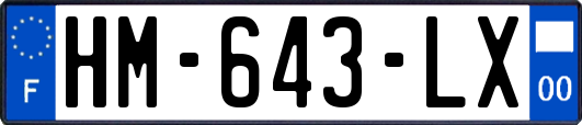 HM-643-LX