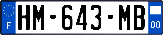 HM-643-MB