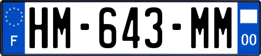 HM-643-MM