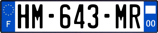HM-643-MR