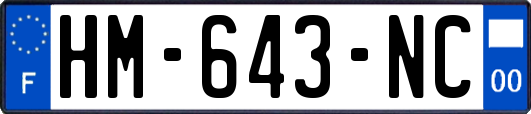HM-643-NC