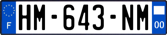 HM-643-NM