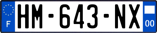 HM-643-NX
