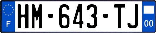 HM-643-TJ