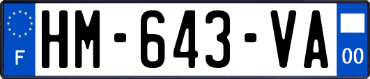 HM-643-VA
