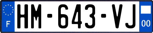 HM-643-VJ