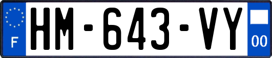 HM-643-VY