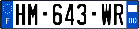 HM-643-WR