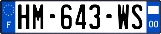 HM-643-WS
