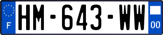 HM-643-WW