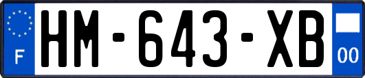 HM-643-XB