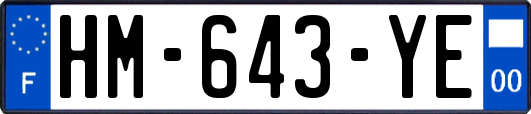 HM-643-YE