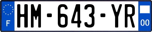 HM-643-YR
