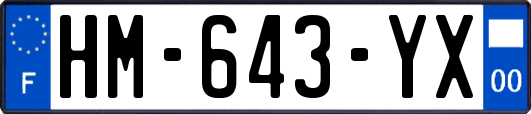 HM-643-YX