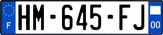 HM-645-FJ