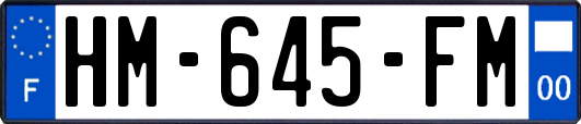 HM-645-FM