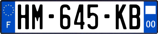 HM-645-KB