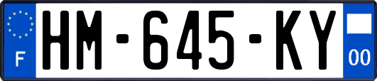 HM-645-KY