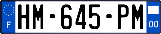 HM-645-PM