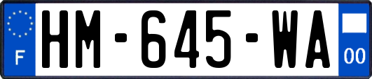 HM-645-WA
