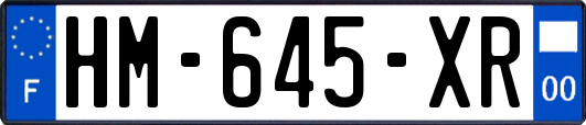 HM-645-XR
