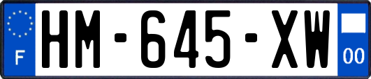 HM-645-XW