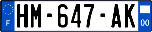HM-647-AK