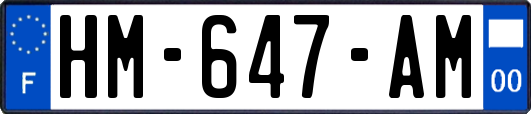 HM-647-AM
