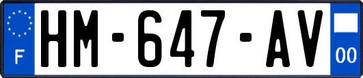 HM-647-AV