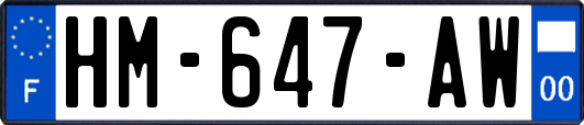 HM-647-AW